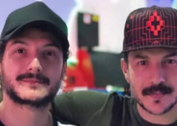 باسل خياط يحتفل بعيد ميلاد شقيقه