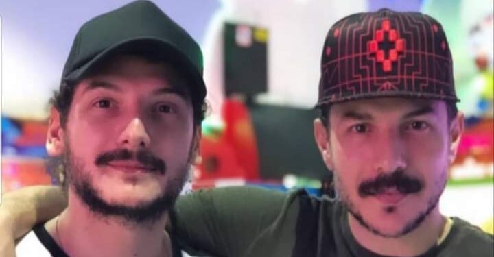 باسل خياط يحتفل بعيد ميلاد شقيقه