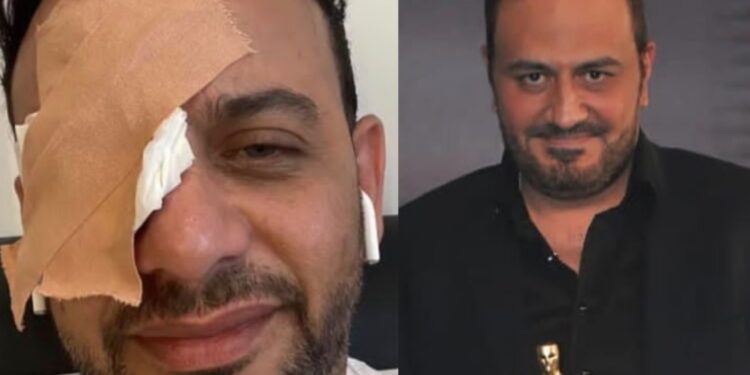 خالد سرحان يتسبب في أذية مصطفى قمر