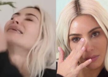 كيم كارداشيان تبكي بسبب كاني ويست