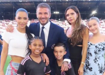 عائلة ديفيد بيكهام تحتفل بالنجاح المبهر