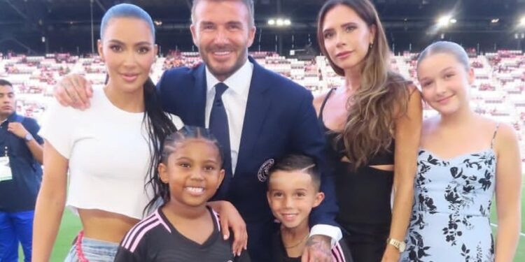 عائلة ديفيد بيكهام تحتفل بالنجاح المبهر