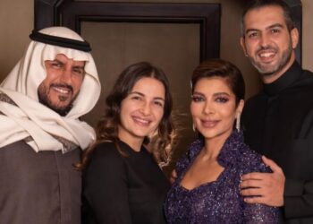 شام الذهبي لزوج والدتها “أنت نعمة وعوض ربي”