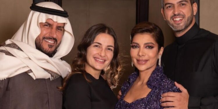 شام الذهبي لزوج والدتها “أنت نعمة وعوض ربي”