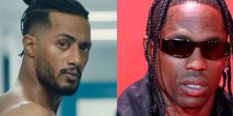 بوستر إعلاني يجمع محمد رمضان وترافس سكوت