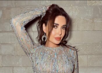 سيرين عبد النور تحتفل بعيد زواجها