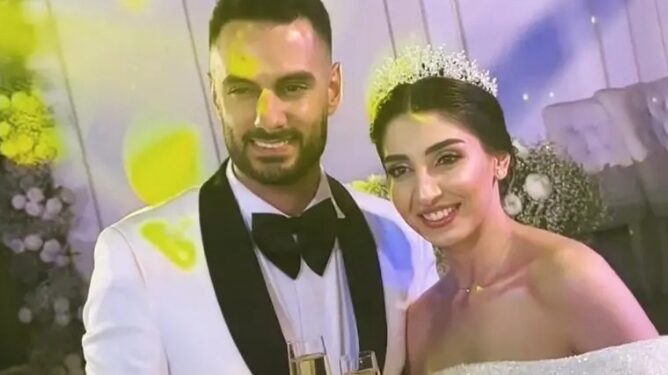 يعقوب شاهين يحتفل بزواجه