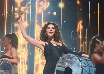 ميريام فارس سعيدة مع الجمهور السعودي