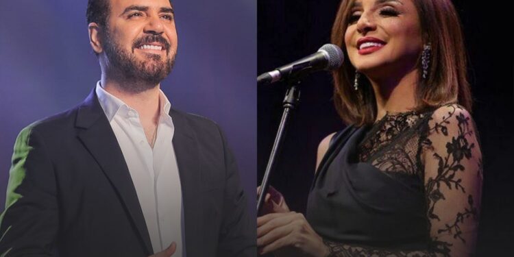 وائل جسار وأنغام على خطى النجوم