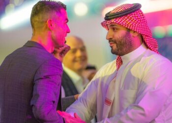 كريستيانو رونالدو يلتقي الأمير محمد بن سلمان