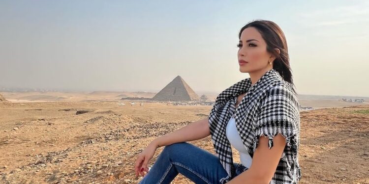 نسرين طافش برسالة داعمة لفلسطين