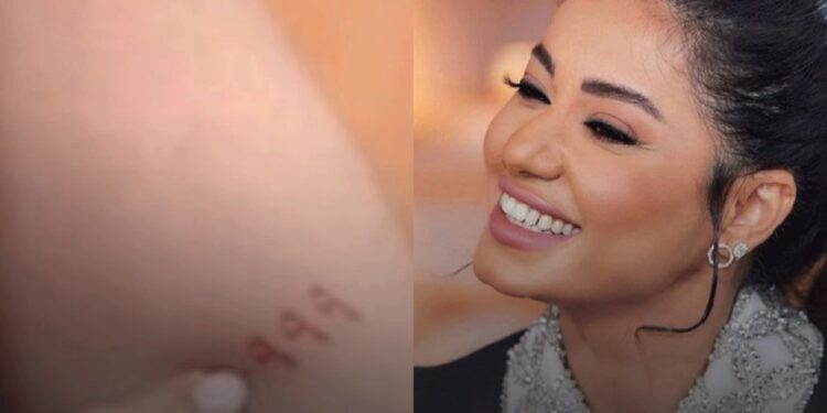 رحمة رياض وسر الوشم ٩٩٩!