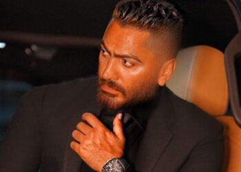تامر حسني يدعم طليقته بسمة بوسيل وترد “يارب يا تيمو”