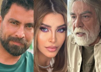 أيمن رضا ونور علي ومعتصم النهار من كواليس “حب للإيجار”
