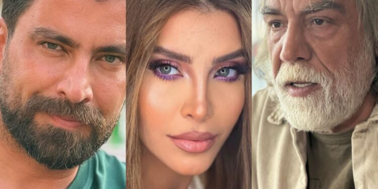 أيمن رضا ونور علي ومعتصم النهار من كواليس “حب للإيجار”