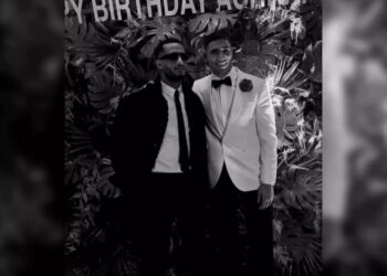 محمد رمضان في حفل عيد ميلاد أشرف حكيمي