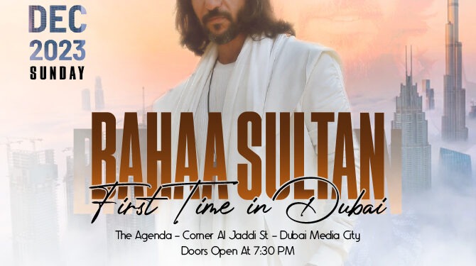 بهاء سلطان يلتقي بجمهوره في دبي لأول مرة