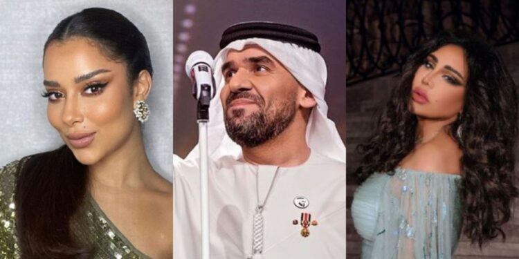 حسين الجسمي وأحلام وبلقيس معاً في 1 ديسمبر