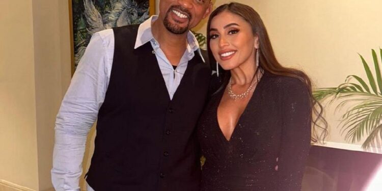 “دينا الشربيني” إلى جانب “ويل سميث”