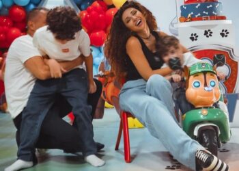 “ميريام فارس” تحتفل بعيد ميلاد ابنها “ديف”