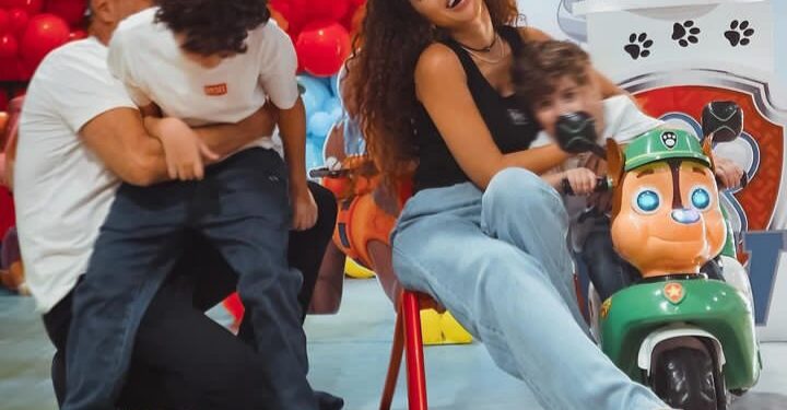 “ميريام فارس” تحتفل بعيد ميلاد ابنها “ديف”