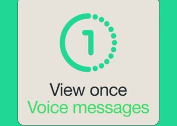 رسائل واتساب الصوتية تسمع لمرة واحدة فقط