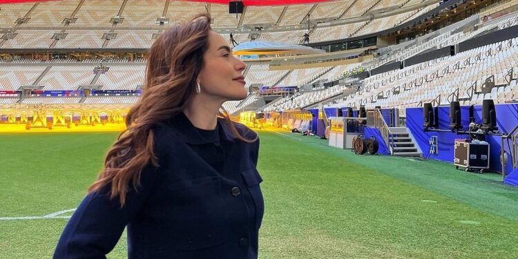 عبير نعمة تشارك في افتتاح كأس آسيا