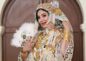 لجين عمران تتألق بالزي الليبي..