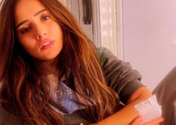 زينة رضا تتعرض لإصابة في ذراعها !