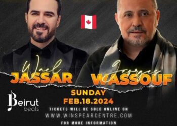 جورج وسوف ووائل جسار يستعدان لحفل جديد بكندا