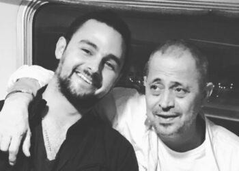 جورج وسوف يحتفل بعيد ميلاد حفيدته آميا