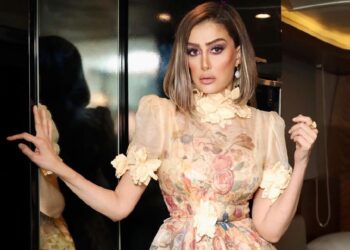 غادة عبد الرازق تحتفل بزفاف نجل شقيقتها