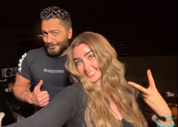 تامر حسني يروّج لفيلمه الجديد مع هنا الزاهد..