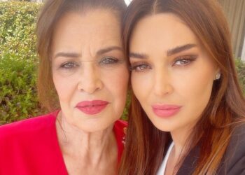 أهل الفن يقدمون العزاء لسيرين عبدالنور