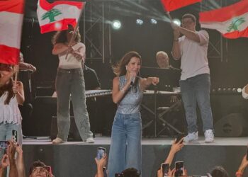 نانسي عجرم وليلة استثنائية في لبنان