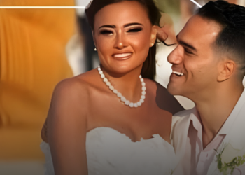 بشرى تحتفل بزفافها من رجل أعمال
