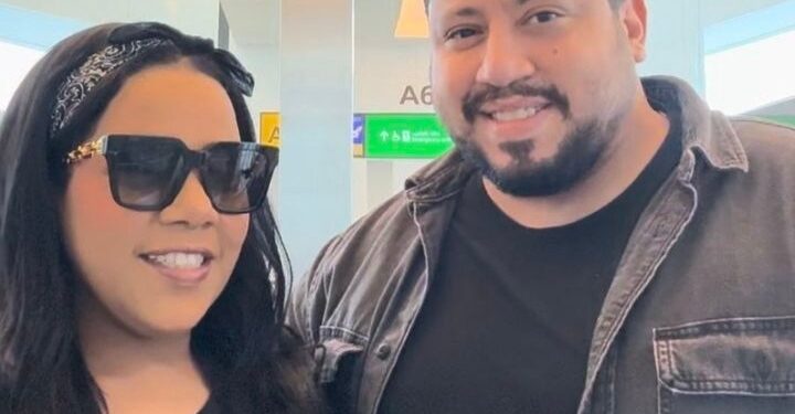 محمد كارتر يوجه رسالة لشيماء سيف في عيد زواجهما