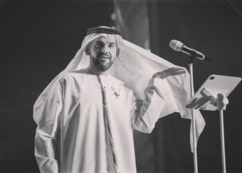 حسين الجسمي يودع شقيقه