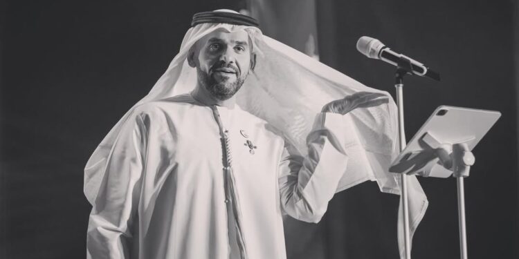 حسين الجسمي يودع شقيقه