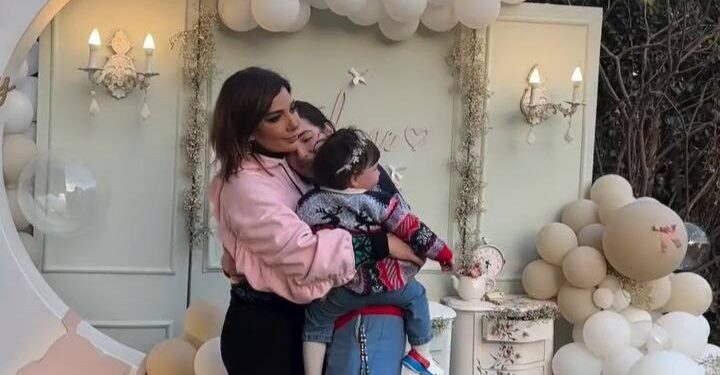 أصالة تحتفل بعيد ميلاد حفيدتها الأولى جيهان وسط أجواء عائلية دافئة