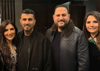 نجوم اش اش يحتفلون بنجاح عملهم