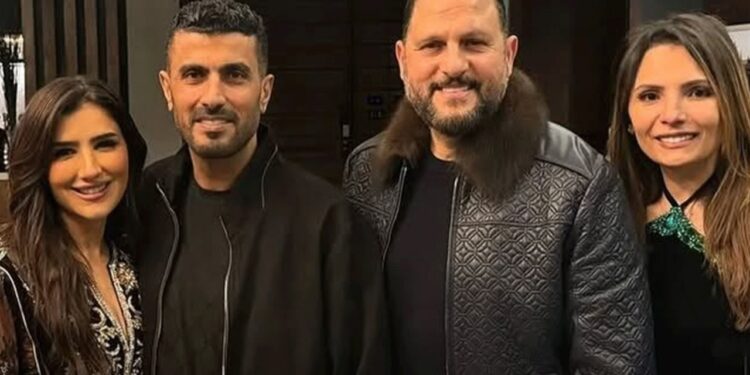 نجوم اش اش يحتفلون بنجاح عملهم