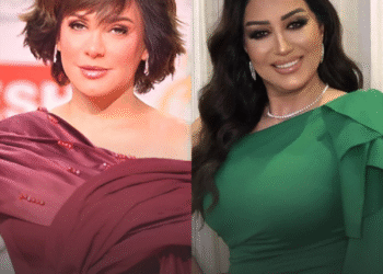 وفاء عامر تقف إلى جانب سلاف فواخرجي