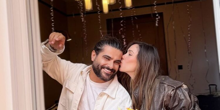 دانييلا رحمه تحتفل بعيد ميلاد ناصيف