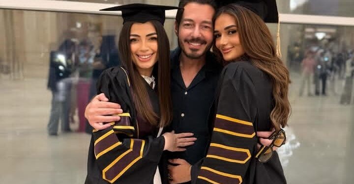 أحمد زاهر.. أب محظوظ بين الجمال والعلم والنجاح